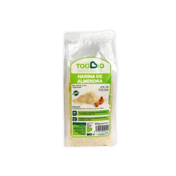 HARINA ALMENDRA SIN GLUTEN BIO 250GR (TOO BIO)