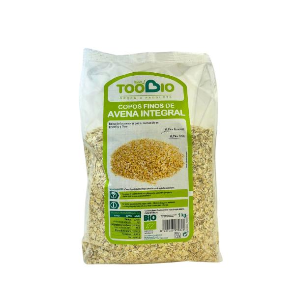 COPOS AVENA FINOS INTEGRAL BIO 1KG (TOO BIO)