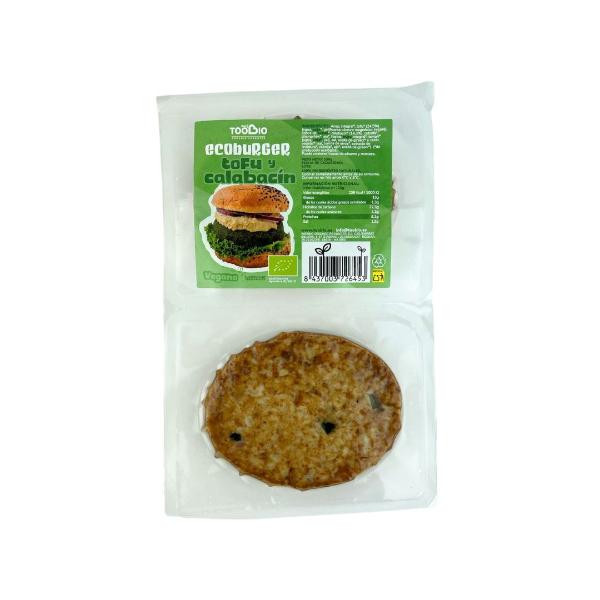 ECOBURGER VEGAN TOFU CALABACIN BIO 150GR (TOO BIO)