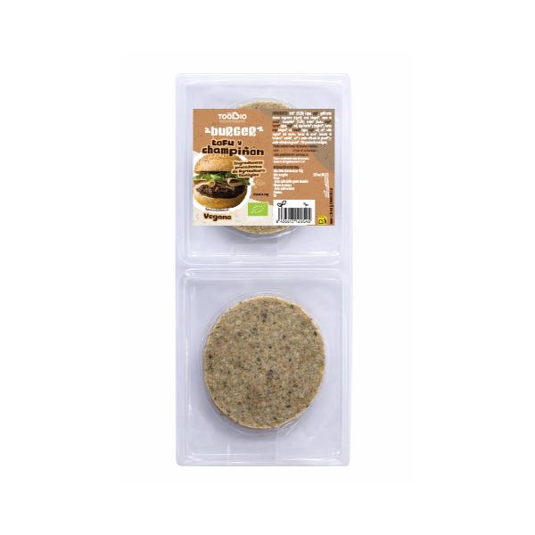 ECOBURGER VEGAN TOFU CHAMPIÑON BIO 150GR (TOO BIO)