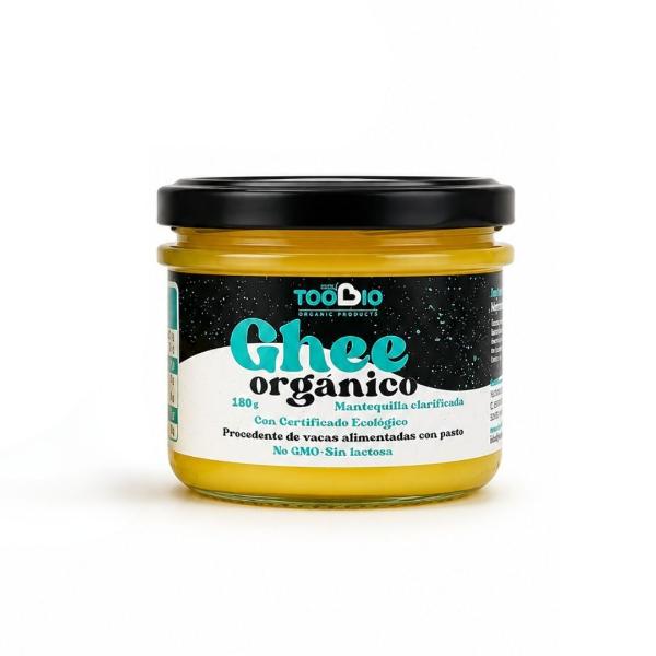 GHEE MANTEQUILLA CLARIFICADA BIO 180G/220ML SIN GLUTEN (TOO BIO)