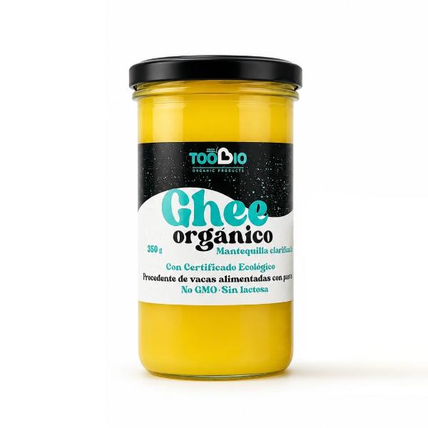 GHEE MANTEQUILLA CLARIFICADA BIO 360G/450ML SIN GLUTEN (TOO BIO)