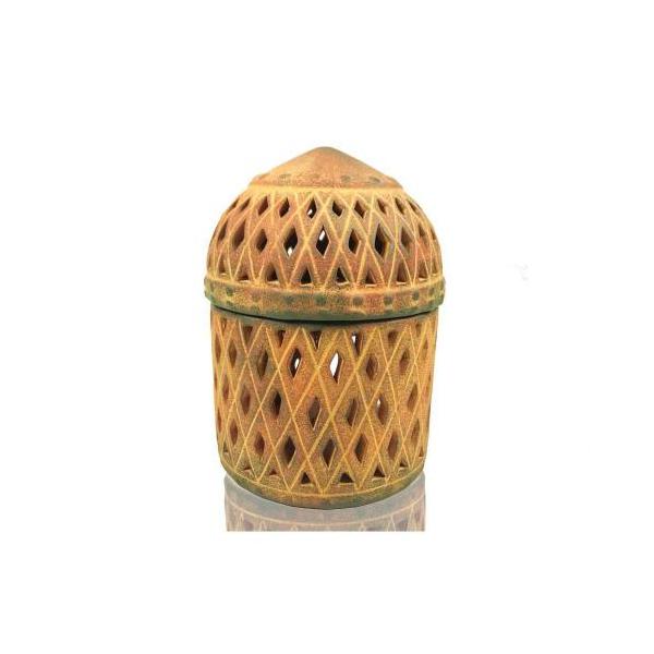 LAMPARA CERAMICA CHOZA INDIGENA (DRS15406H)