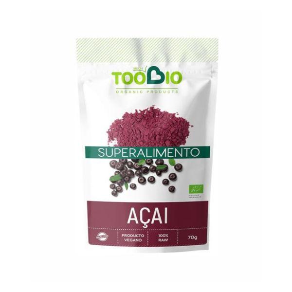 ACAI POLVO RAW BIO 70 GR SIN GLUTEN (TOO BIO)