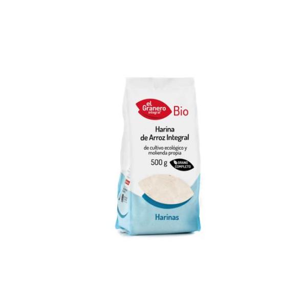 HARINA ARROZ INTEGRAL BIO 500GR (GRANERO)