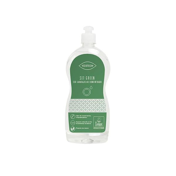 ECOTECH GREEN ZERO LAVAVAJILLAS SIN PERFUME BIO 750ML