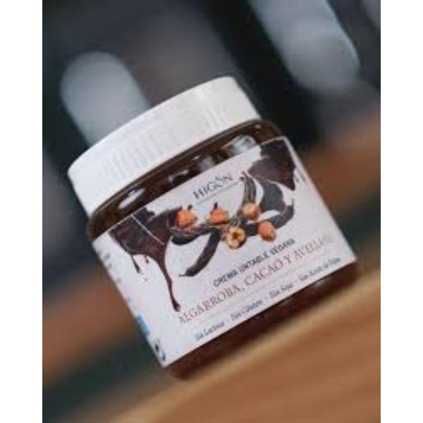 CREMA ALGARROBA AVELLANA 300G BIO (HIGON)