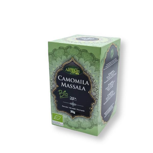 INFUSION CAMOMILA MASSALA BIO 30GR 20 BOLSAS (ARTEMIS)