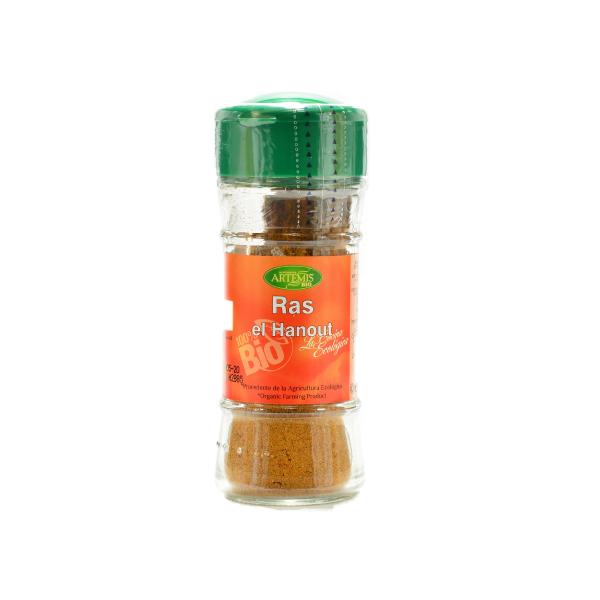 RAS EL HANOUT BIO 25GR TARRO CRISTAL (ARTEMIS)
