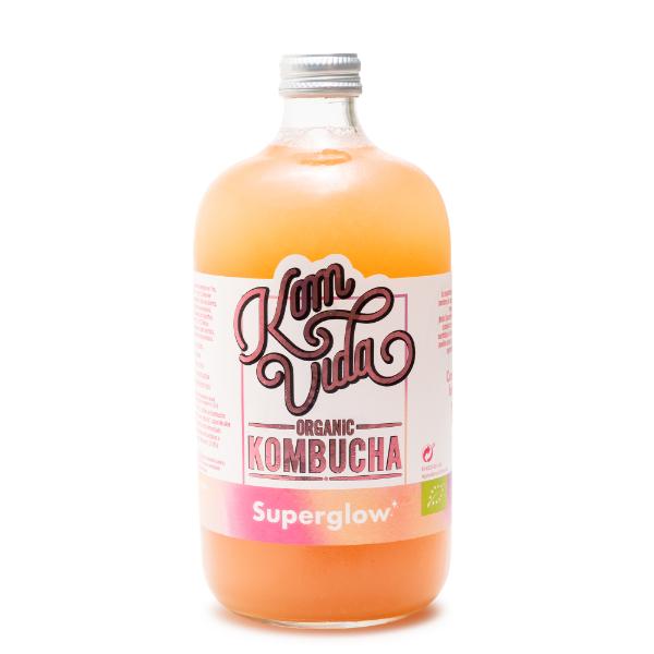 KOMVIDA KOMBUCHA SUPERGLOW BIO 750ML
