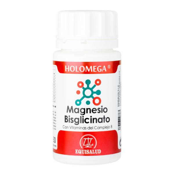 HOLOMEGA MAGNESIO BISGLICINATO Y VIT B 50CAP (EQUISALUD)