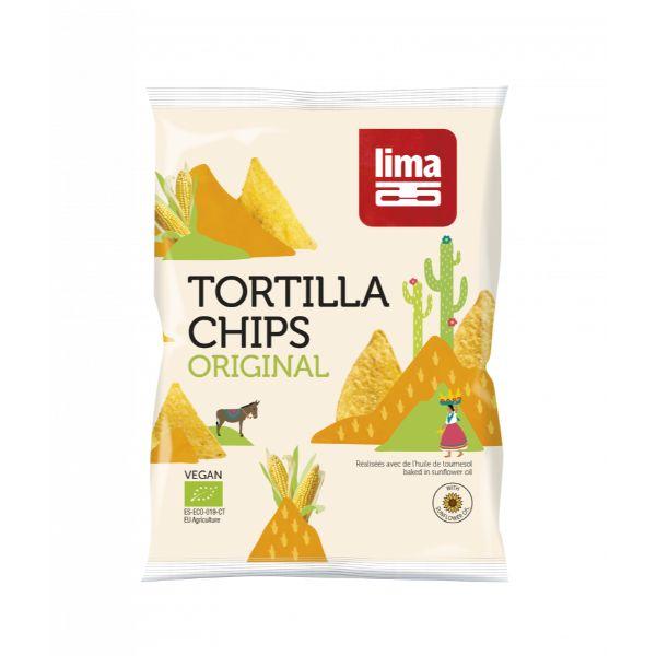NACHOS CHIPS ORIGINAL BIO. 90GR. (LIMA)