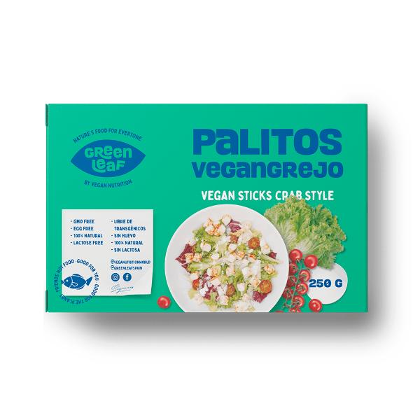 CONGELADO PALITOS VEGAN CANGREJO 250G (GREEN LEAF)