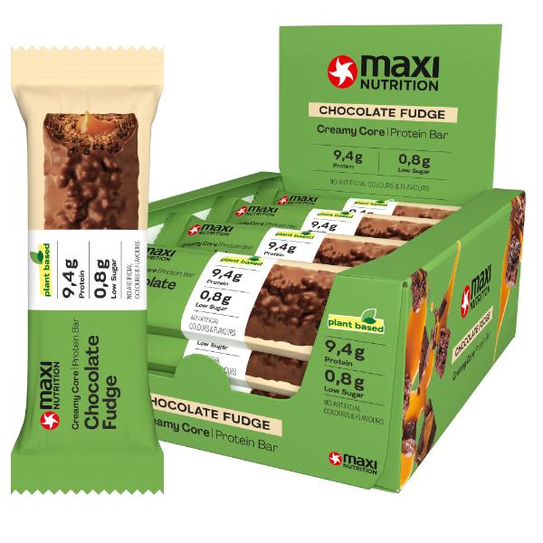 BARRITA PROTEINA VEGAN CHOCOLATE FUDGE 45G (MAXI)