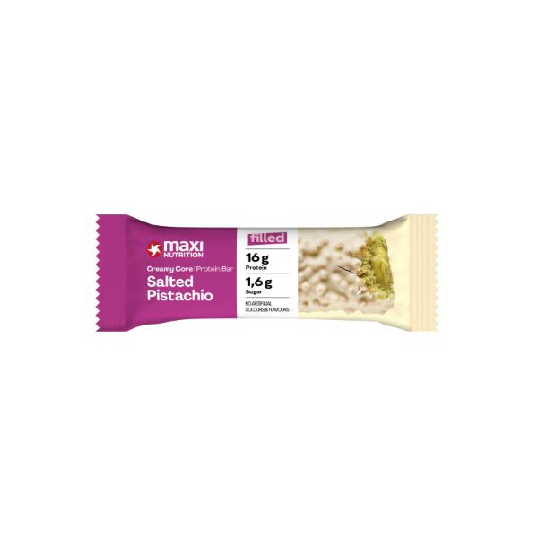 BARRITA PROTEINA CRUNCHY PISTACHO SALADO 45G (MAXI)