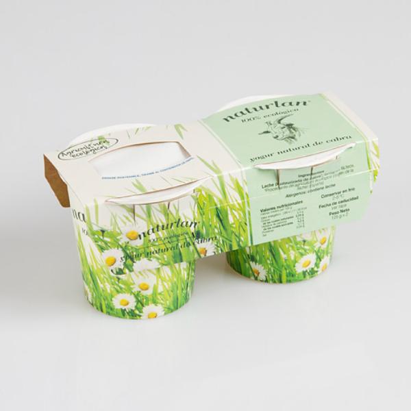 YOGUR CABRA NATURAL BIO 2X125GR (NATURLAN)