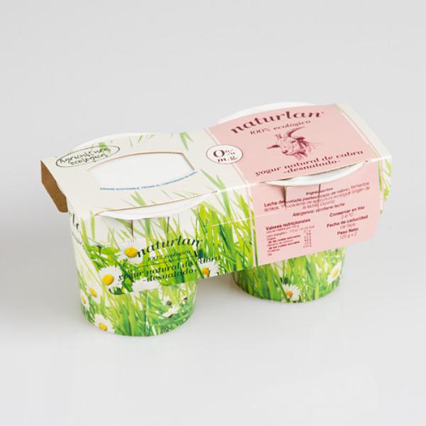 YOGUR CABRA DESNATADO BIO 2X125GR (NATURLAN)