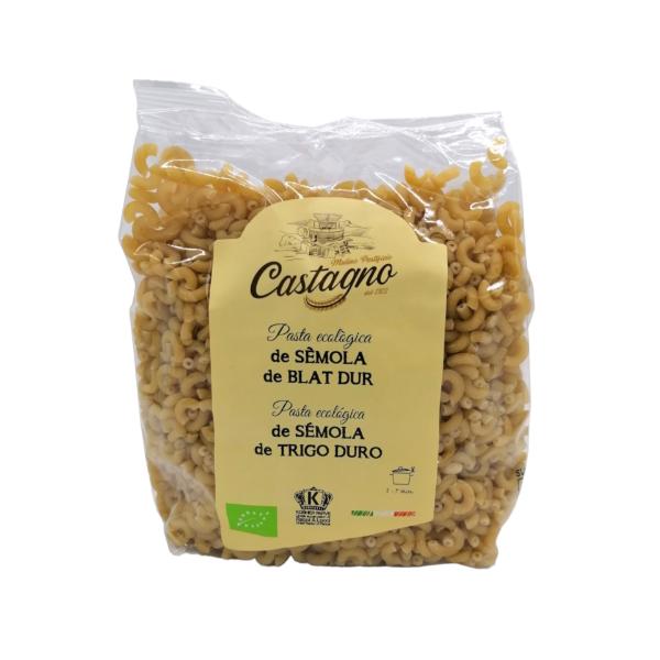 CODITOS FIDEUA TRIGO BLANCO BIO 500GR (CASTAGNO)