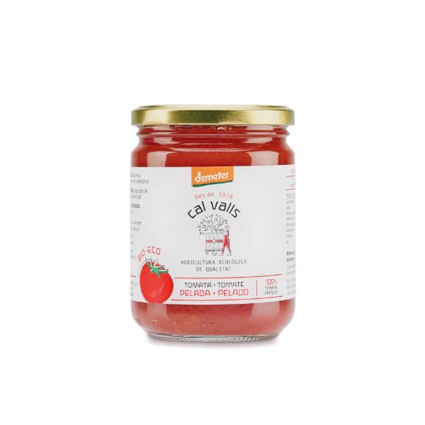 TOMATE ENTERO PELADO BIO 400G DEMETER (CAL VALLS)
