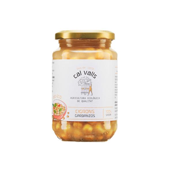 GARBANZOS COCIDOS BIO 350G (CAL VALLS)