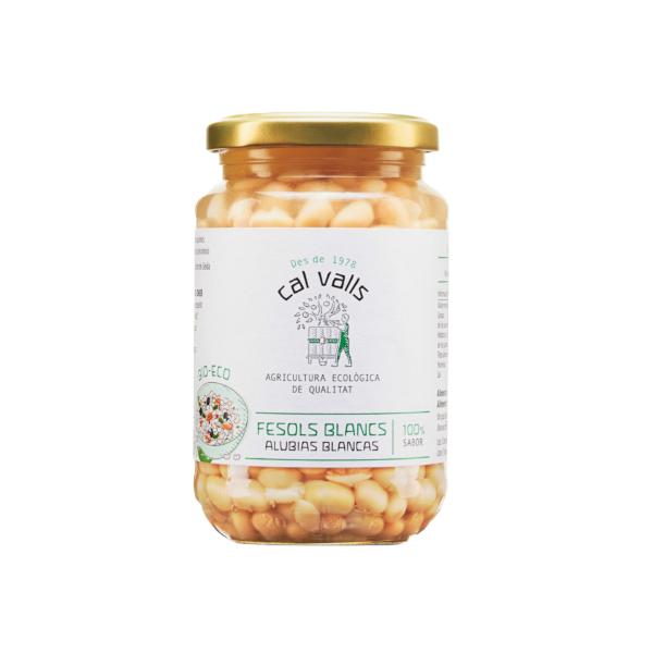 ALUBIAS BLANCAS COCIDAS BIO 350G (CAL VALLS)