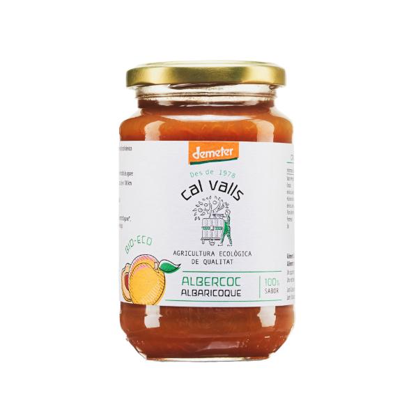 MERMELADA ALBARICOQUE AGAVE BIO 375ML (CAL VALLS)