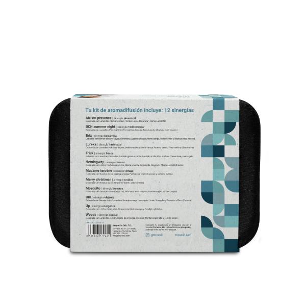 KIT MINITALLAS SINERGIAS AROMADIFUSION 12x5ML (TERPENIC)