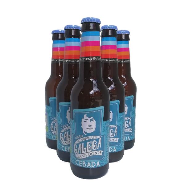CERVEZA ECOLOGICA RUBIA CEBADA 33CL (GALEGA)
