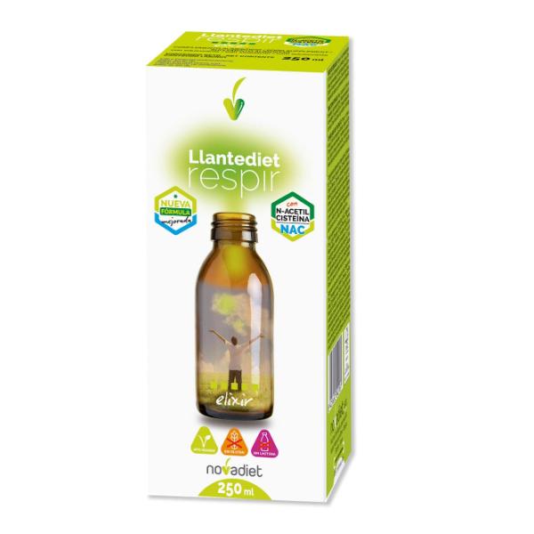 ELIXIR RESPIR N-ACETILCISTEINA 250ML (LLANTEDIET)