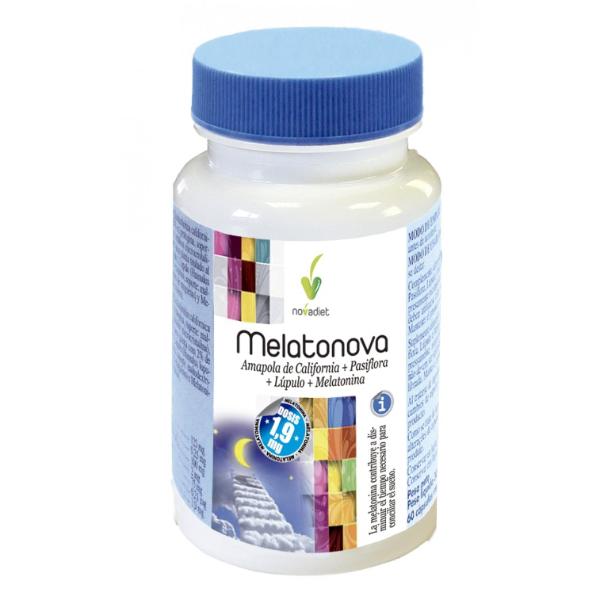 MELATONOVA 60 CAPSULAS 30GR (NOVADIET)