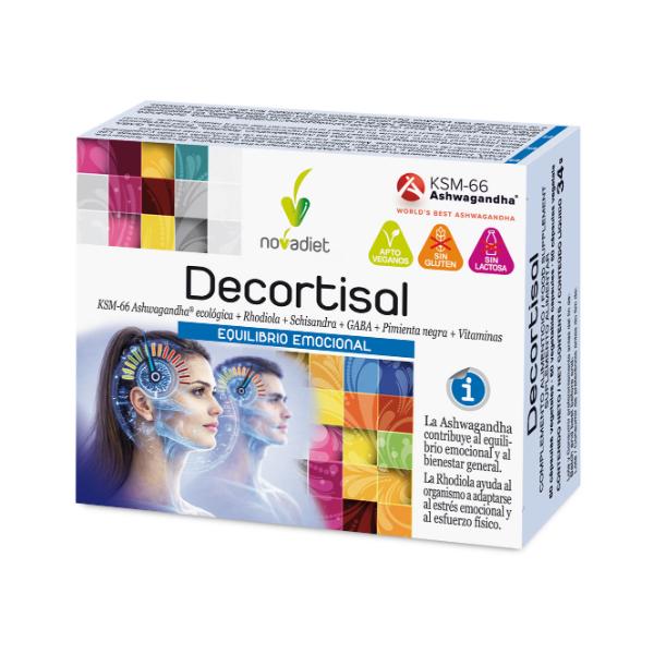 DECORTISAL 60 CAPSULAS VEGETALES 34GR (NOVADIET)