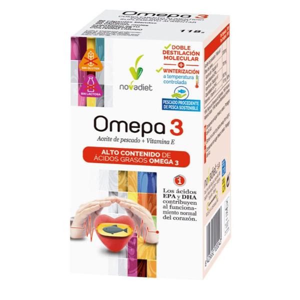 OMEPA 3 180 CAPSULAS BLANDAS 236GR (NOVADIET)
