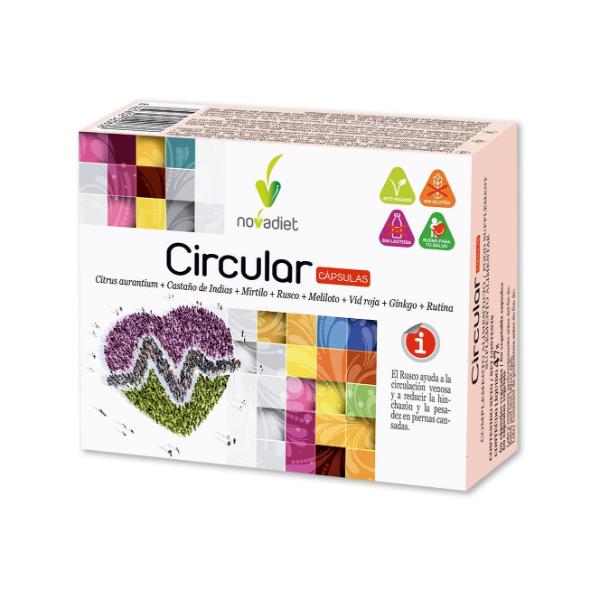CIRCULAR 60 CAPSULAS 47GR (NOVADIET)