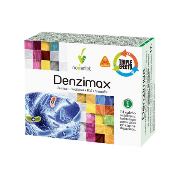 DENZIMAX TRIPLE EFECTO 30 CAPSULAS VEGETALES 17GR (NOVADIET)