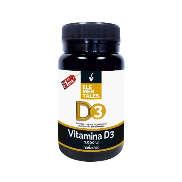 VITAMINA D3 1000UI 30 COMPRIMIDOS 19GR (NOVADIET)