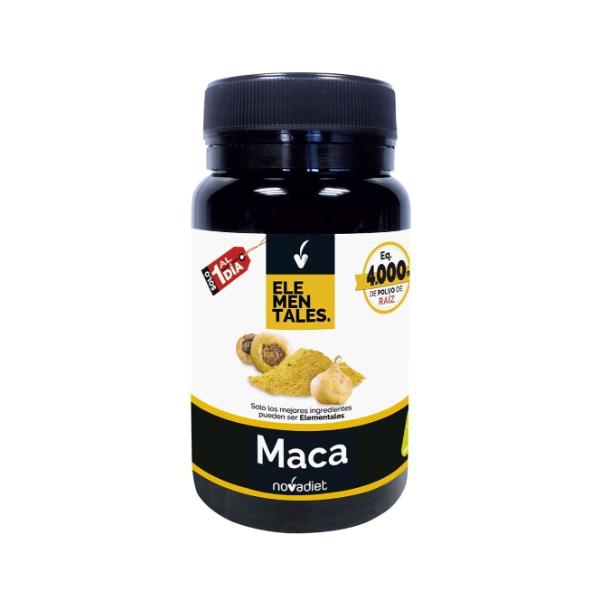 MACA 30 CAPSULAS VEGETALES 18GR (NOVADIET)