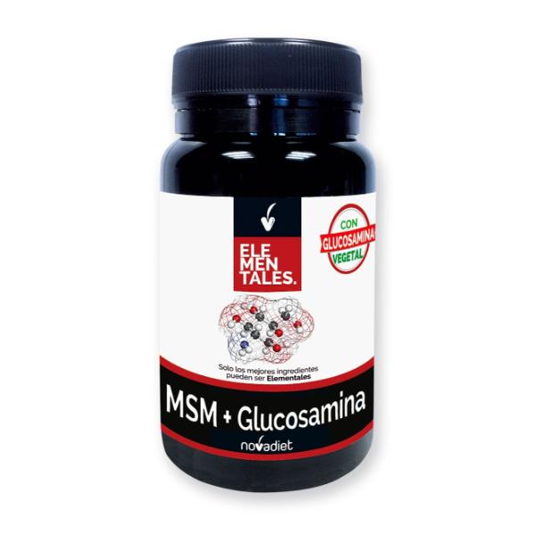 MSM+GLUCOSAMINA 40 CAPSULAS VEGETALES 37GR (NOVADIET)
