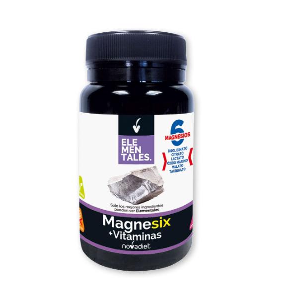 MAGNESIX + VITAMINAS 60 CAPSULAS 74GR (NOVADIET)