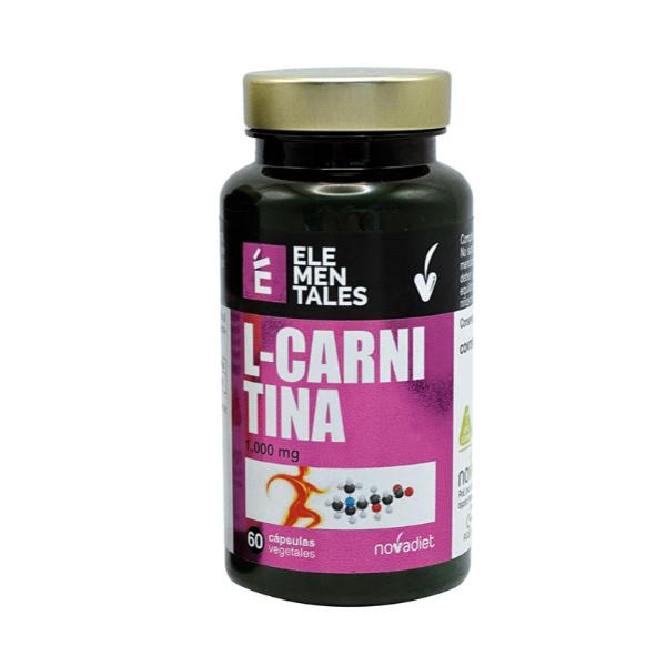 L-CARNITINA 1000MG 60 CAPSULAS 53GR (NOVADIET)