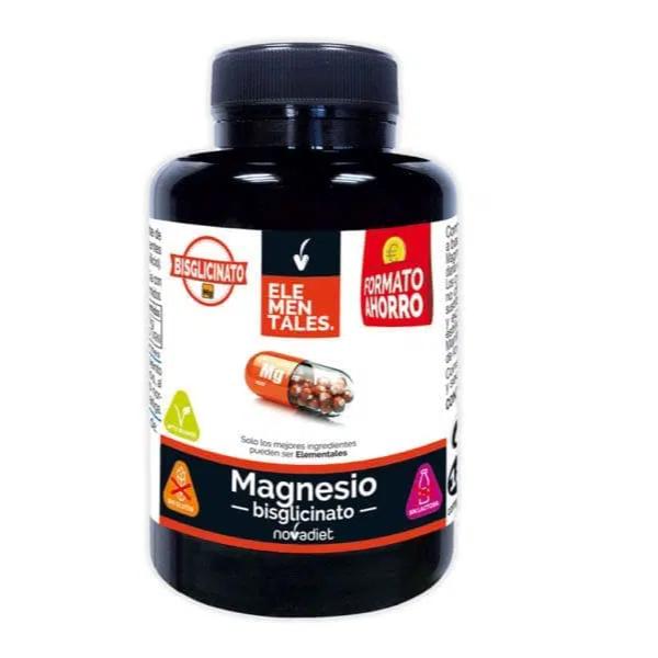 BISCIGLINATO MAGNESIO 180 COMPRIMIDOS 154GR (NOVADIET)