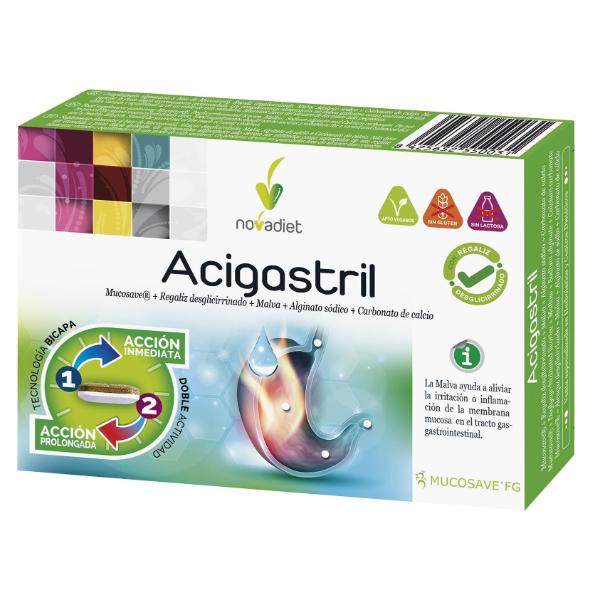 ACIGASTRIL BICAPA 30 COMPRIMIDOS 31GR (NOVADIET)