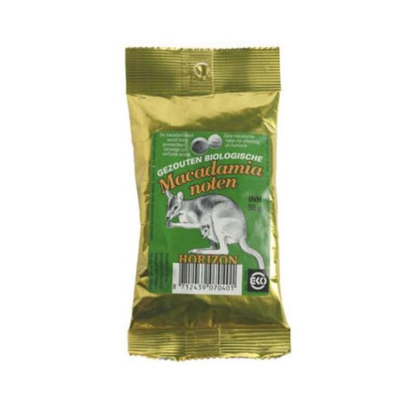 NUECES MACADAMIA SALADAS BIO 100GR (HORIZON)