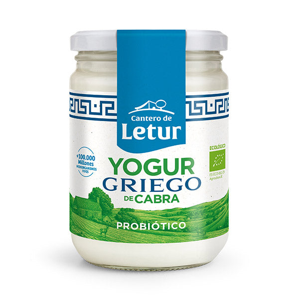 YOGUR GRIEGO CABRA BIO 420G SIN GLUTEN (CANTERO DE LETUR)