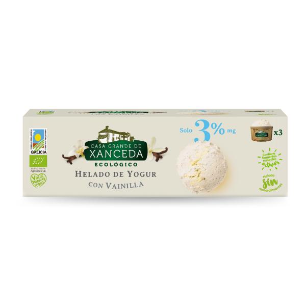 HELADO DE YOGUR VAINILLA ECO 3X100ML (XANCEDA)