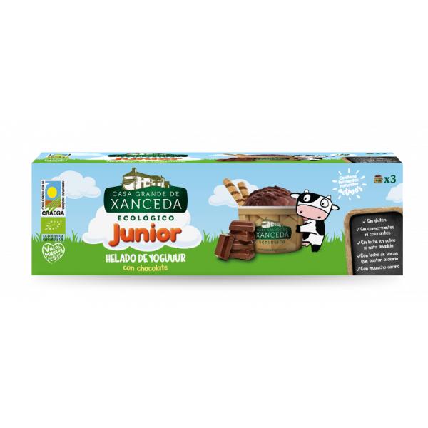 HELADO DE YOGUR CHOCOLATE ECO 3X100ML (XANCEDA)