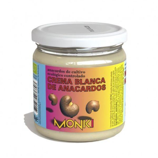 CREMA ANACARDOS BLANCOS BIO 330GR (MONKI)