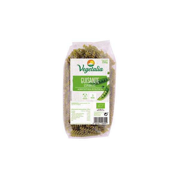 ESPIRALES GUISANTE SIN GLUTEN BIO 250GR (VEGETALIA)