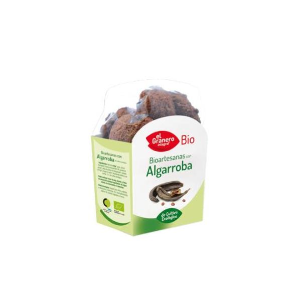 GALLETAS ARTESANAS ALGARROBA BIO.250GR.