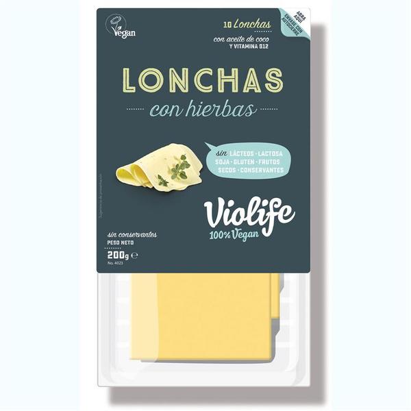 LONCHAS VEGANAS FINAS HIERBAS 200GR (VIOLIFE)