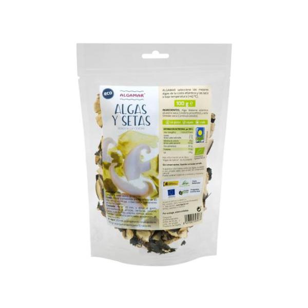 ALGAS Y SETAS DESHIDRATADAS 100G (ALGAMAR)